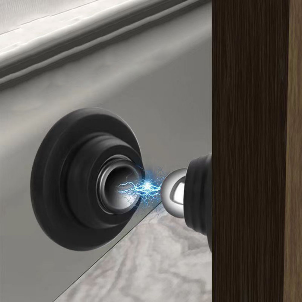 Door Stop Alarm - Penyumbat pintu silikon Anti benturan, 1