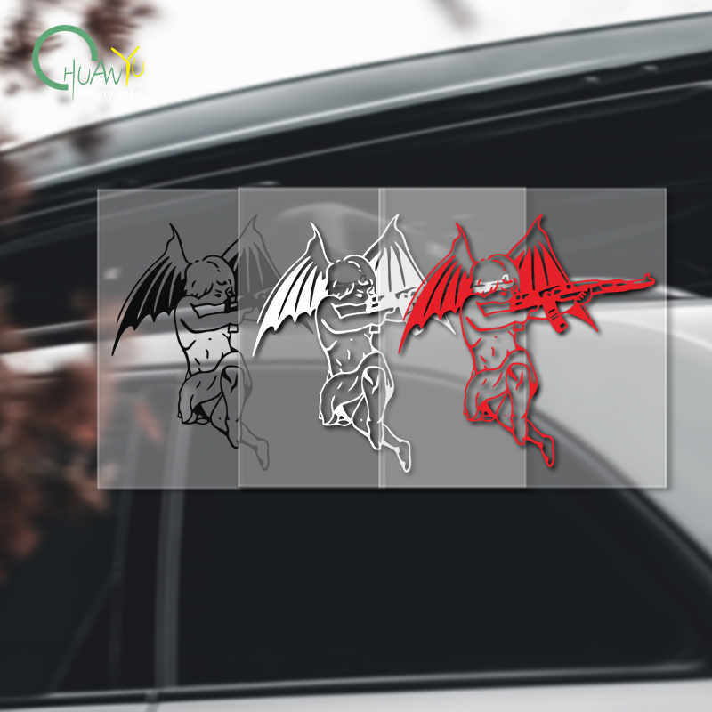 Outlet Cover Baby - Stiker Mobil Malaikat Kreatif, Penutup Goresan
