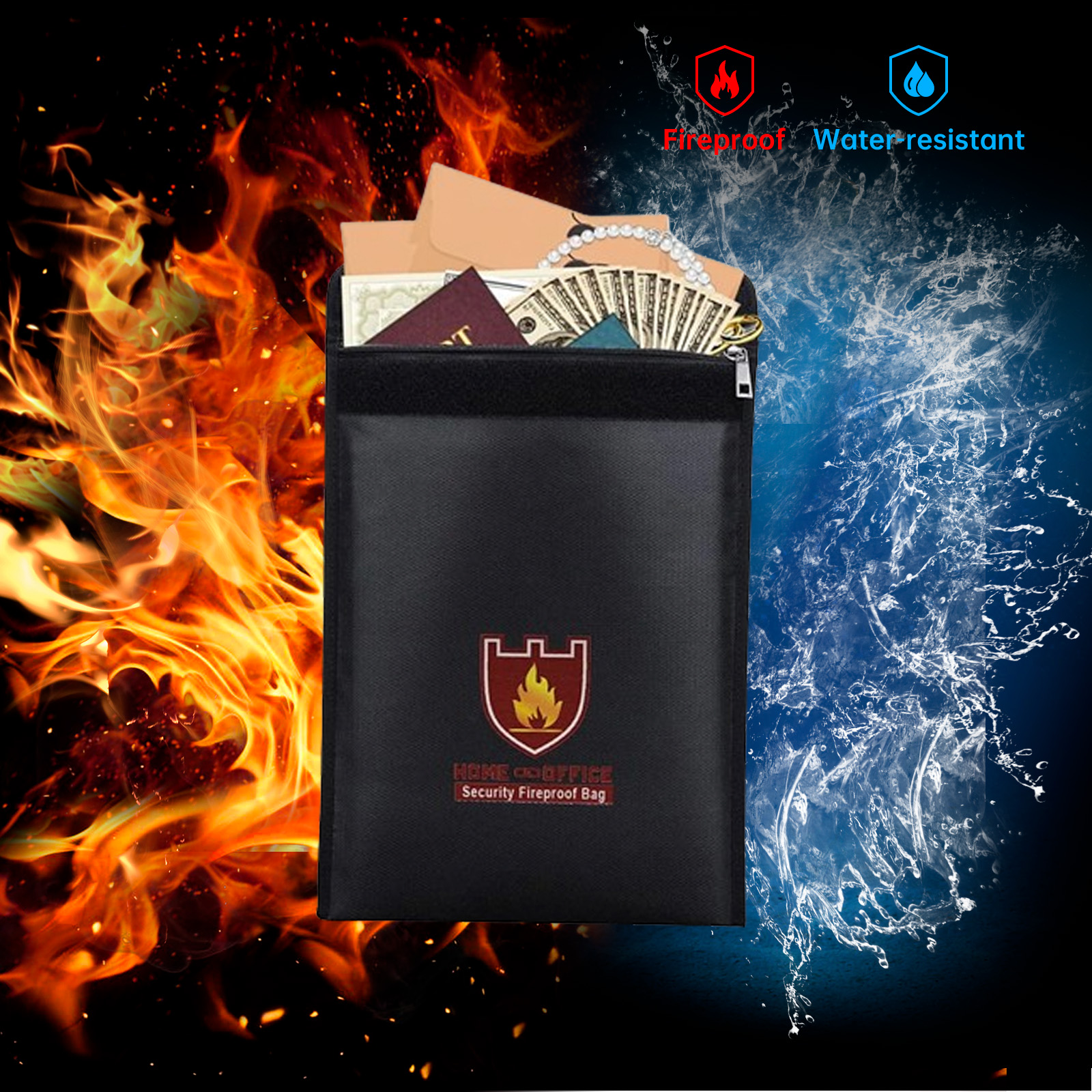 Fire Safe Document - Tas dokumen tahan api dan tahan