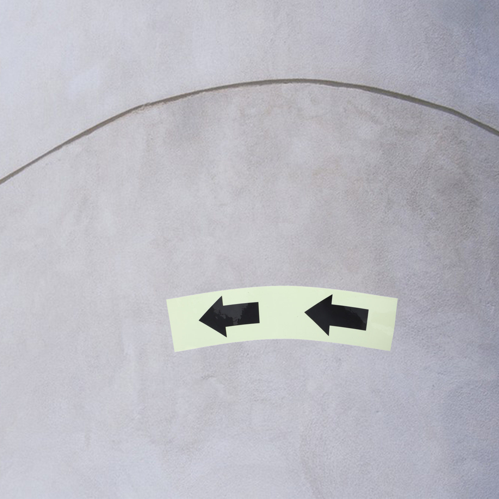 Emergency Exit Sign - 1 Rol Stiker Penanda Arah Pita