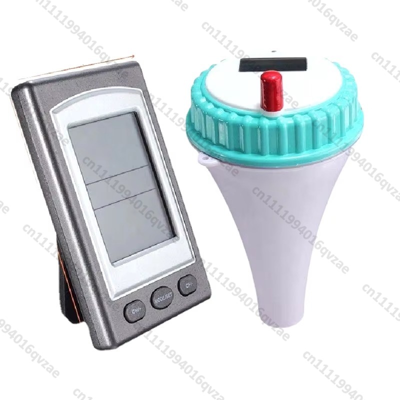 Pool Alarm Float - Termometer Kolam Renang Nirkabel dengan Jam