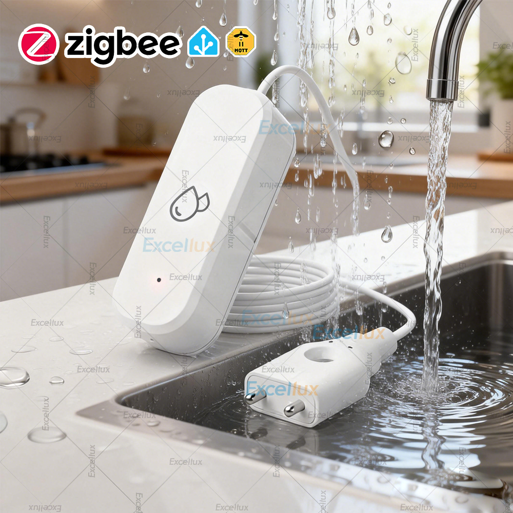 Water Alarm Sensor - Zigbee Sensor Kebocoran Air Pintar Detektor