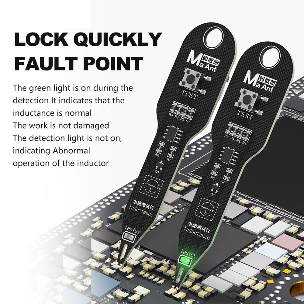 Co Detector Plug - Alat Diagnostik Induktansi M093 Detektor Induktor