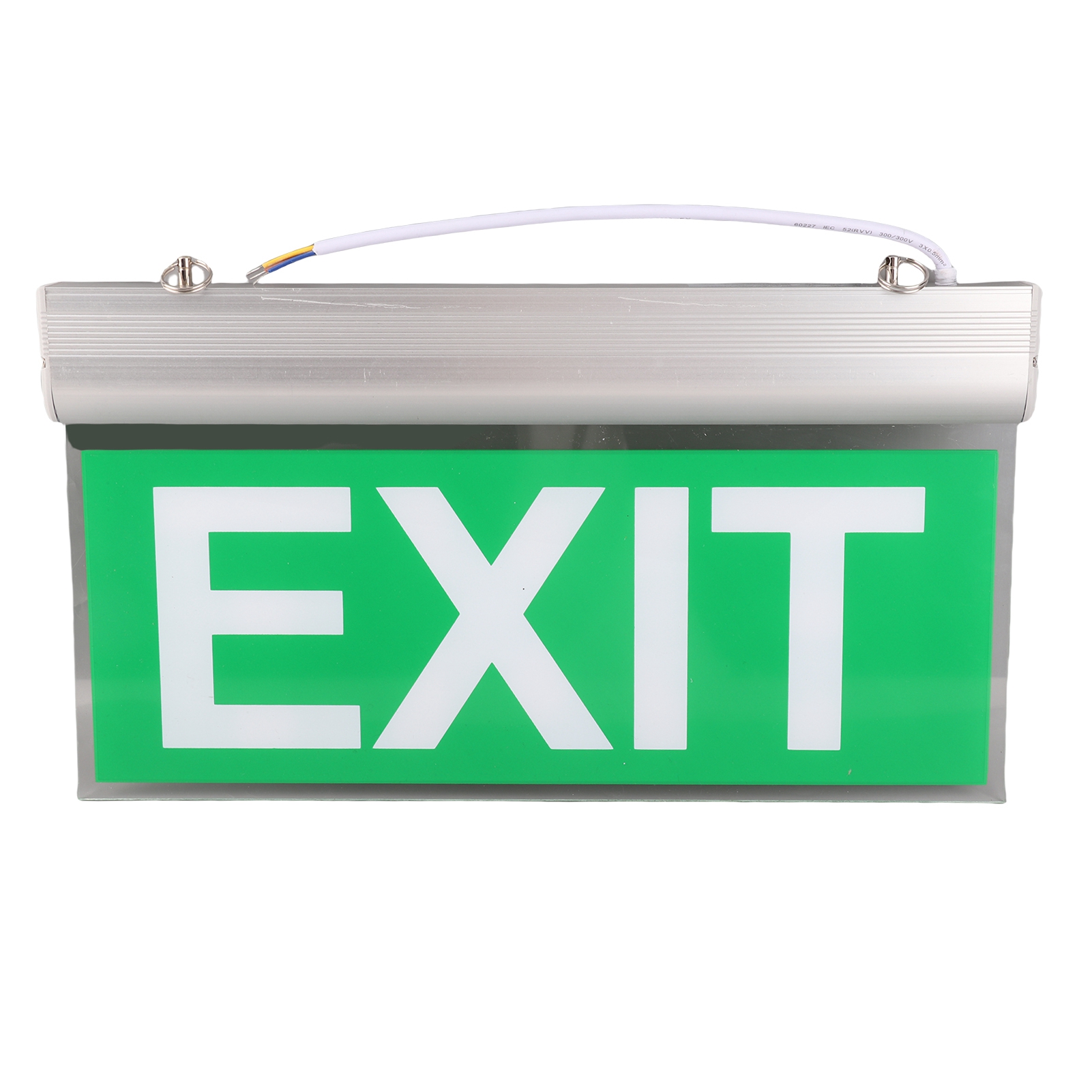 Emergency Exit Sign - 110-220V 3W 12LED Lampu Tanda Keluar
