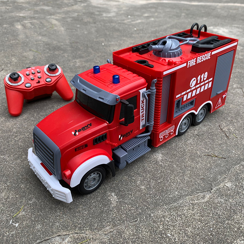 Fire Escape Ladder - Mobil Pemadam Kebakaran RC 2.4G dengan