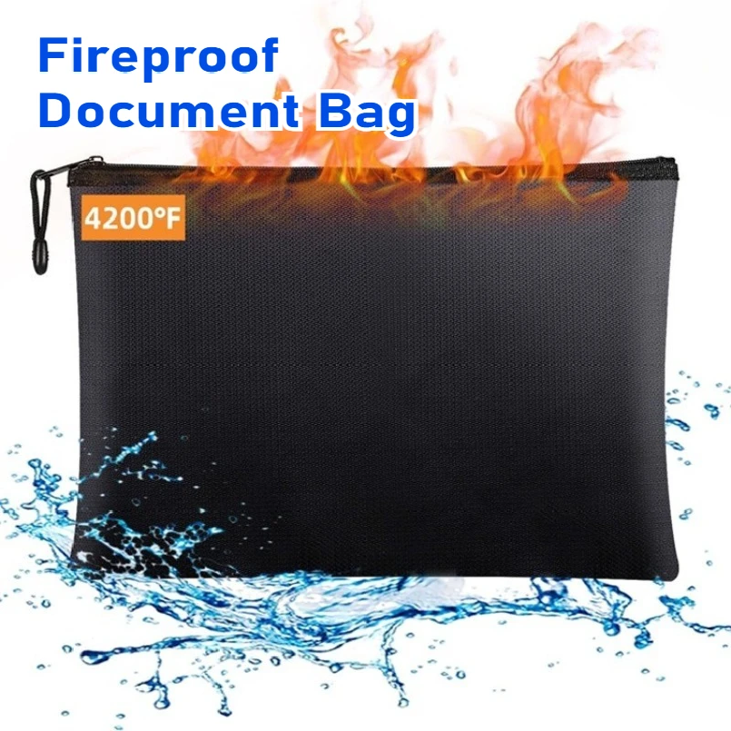 Fire Safe Document - Tas Penyimpanan Tahan Api Ukuran L/M/S