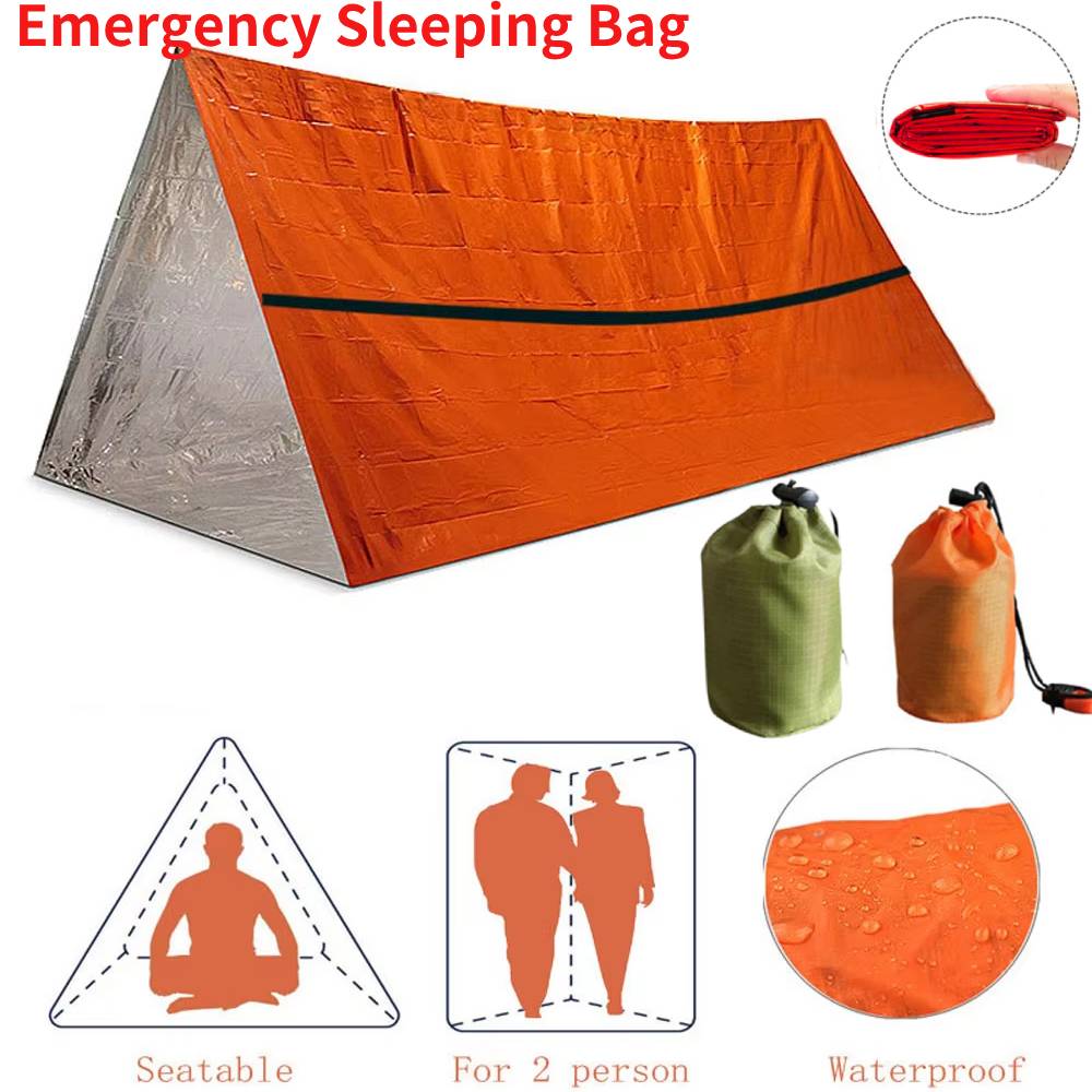 First Aid Bag Kit - Kantong Tidur Darurat Tahan Air Portabel