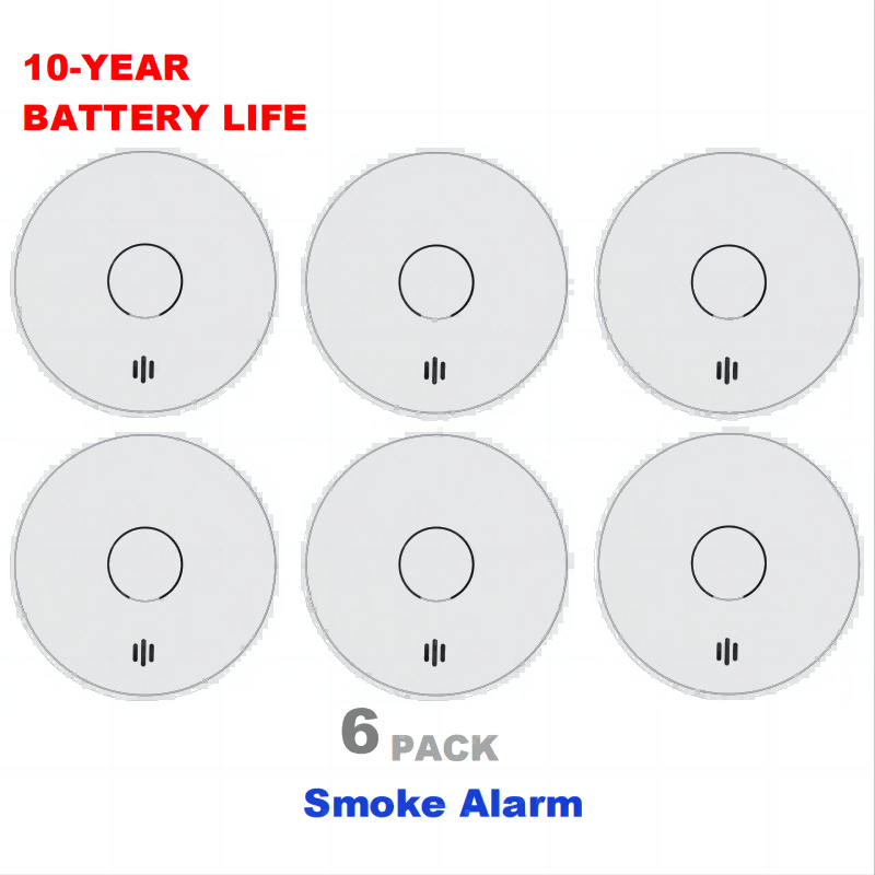 Smoke Detector Interconnected - Alarm Asap Mandiri V-Come untuk Rumah,