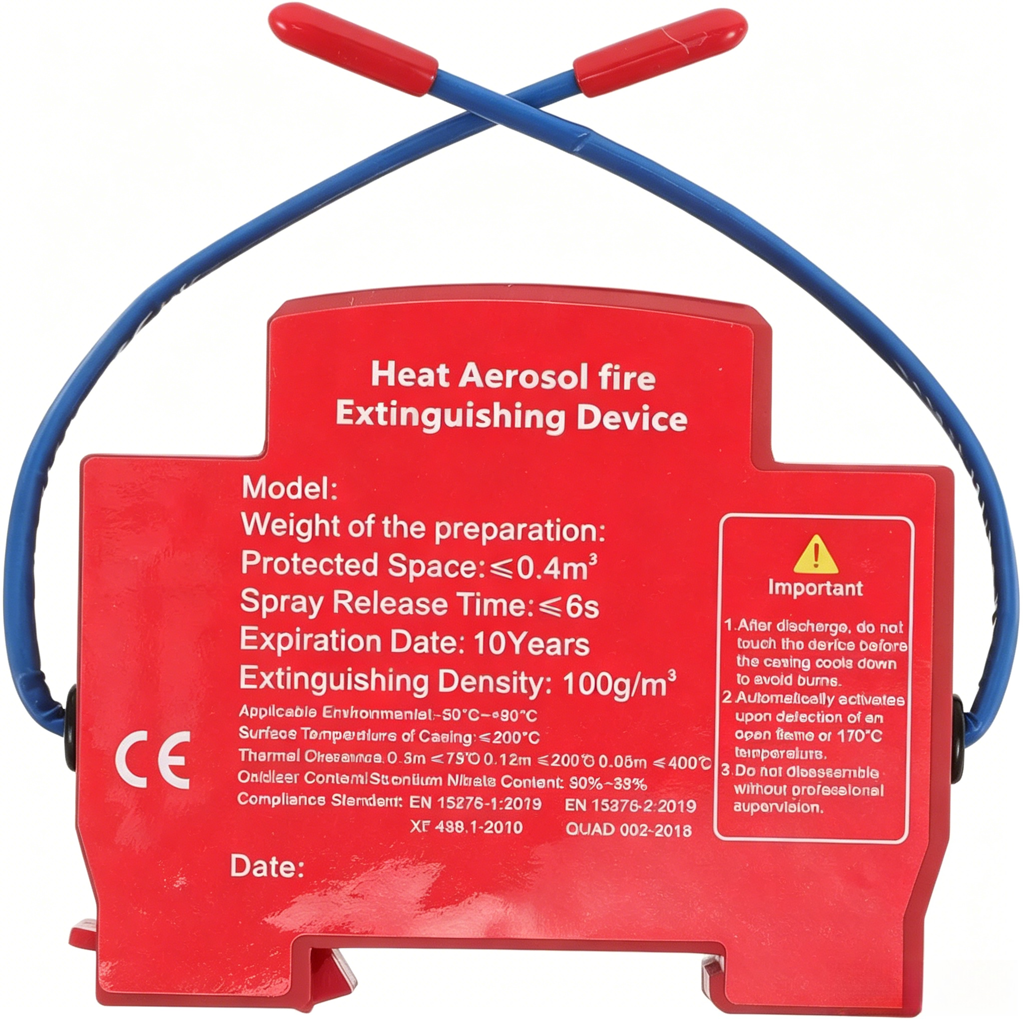 Fire Extinguisher Small - Unit Pemadam Kebakaran Aerosol Mini, Perangkat