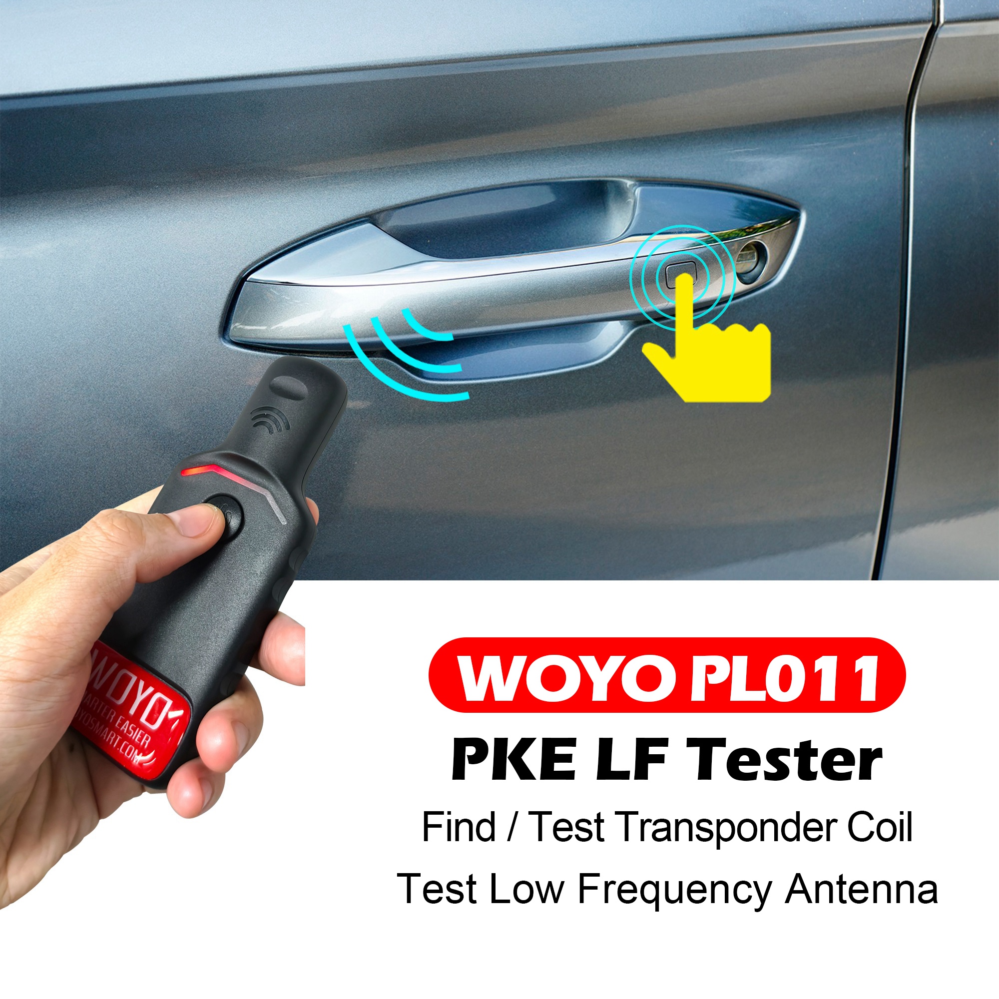 Co Detector Plug - Penguji PKE LF Detektor Kumparan Transponder
