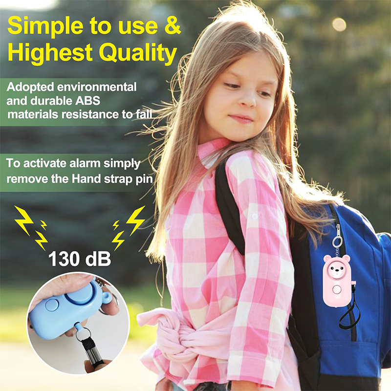 130dB Alarm Pertahanan Diri Ke - Personal Alarm Keychain ulasan dan harga