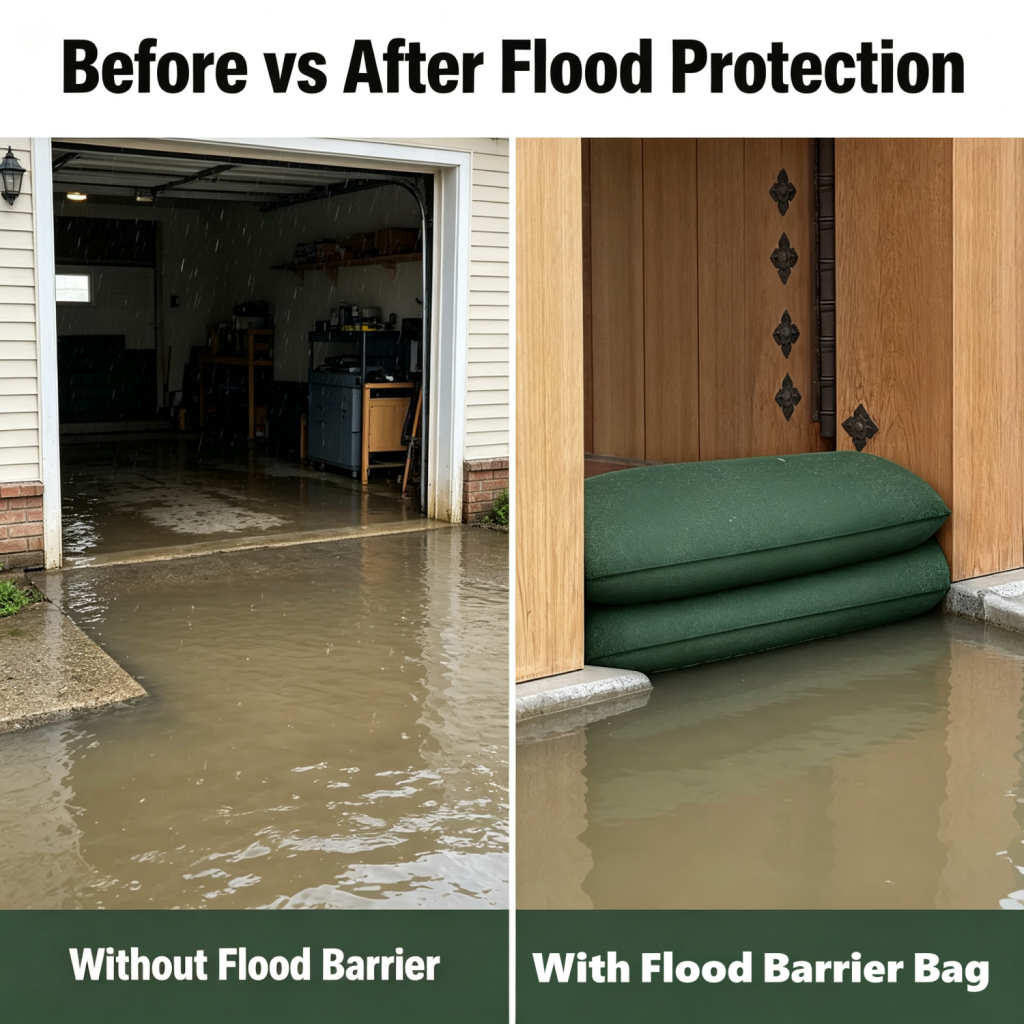 Kantong Pasir Aktif Air, Kanto - Flood Barrier Bag ulasan dan harga