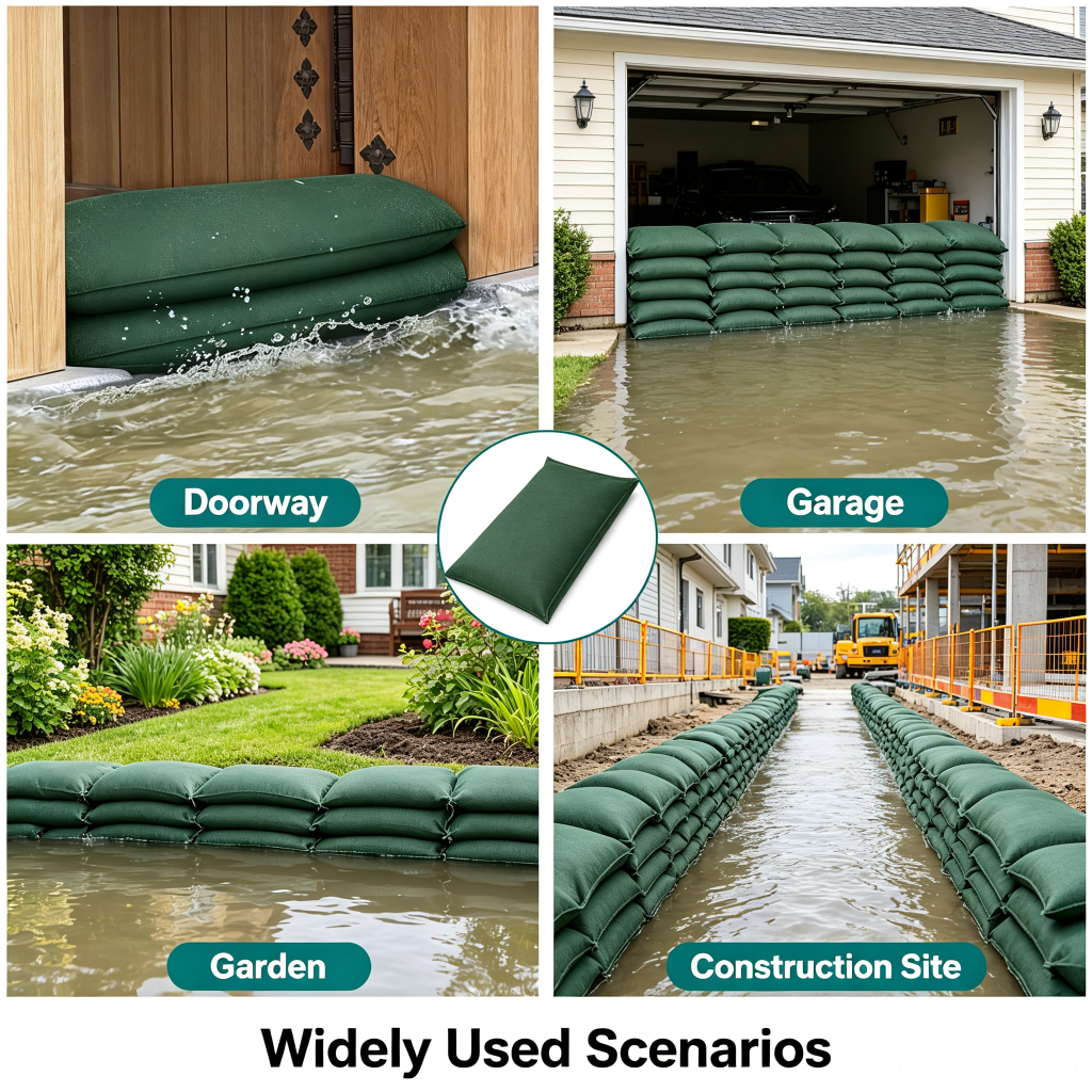 Kantong Pasir Aktif Air, Kanto - Flood Barrier Bag ulasan dan harga