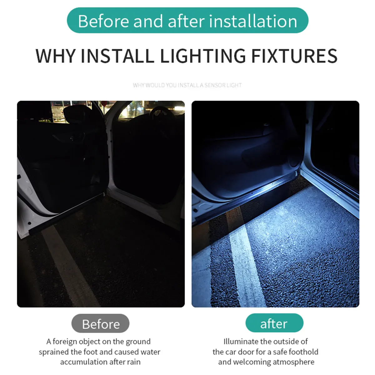 Lampu Pintu Mobil LED Warna-wa - Emergency Exit Sign ulasan dan harga
