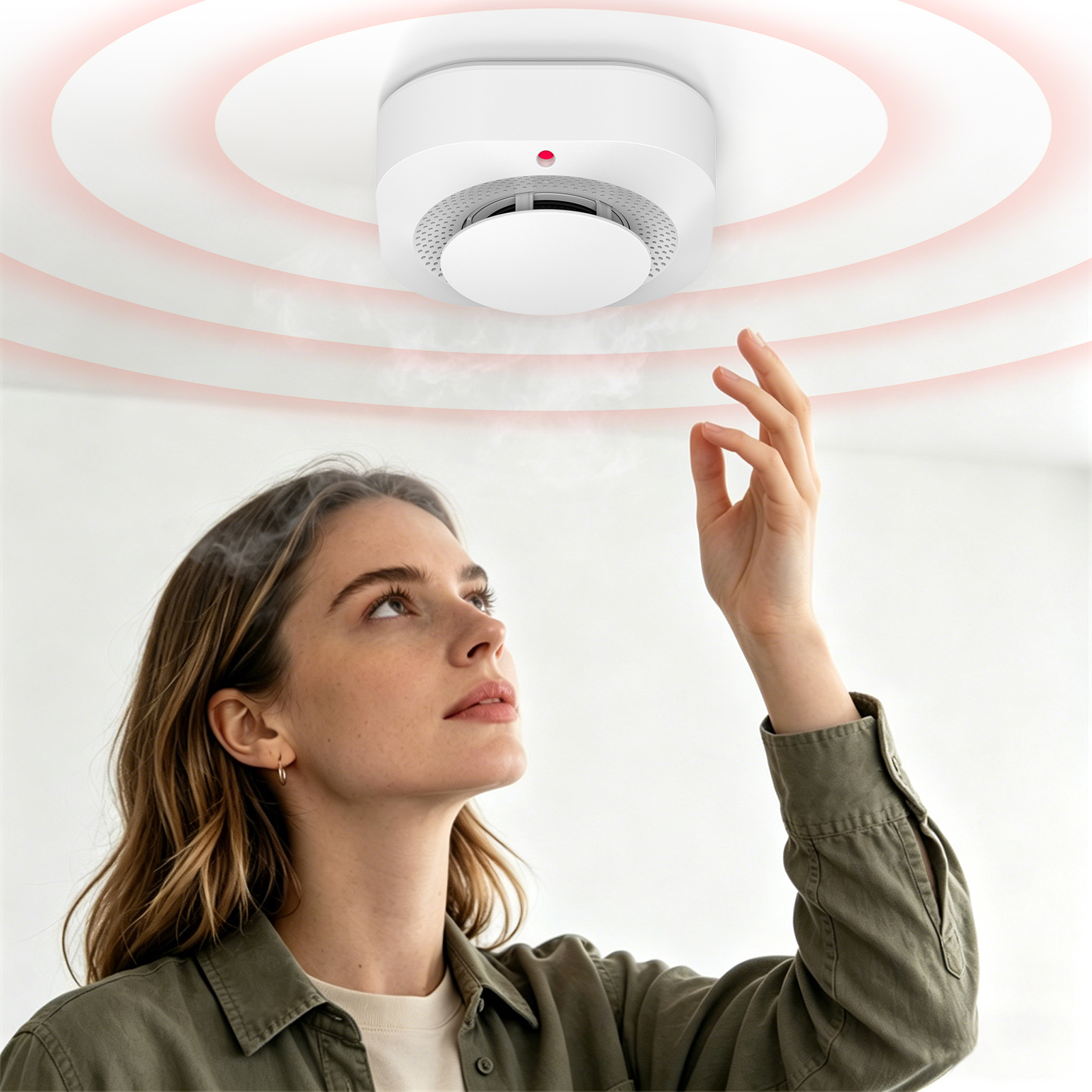 4 / 6 / 8 / 12 PCS Detektor As - Smoke Detector Interconnected ulasan dan harga