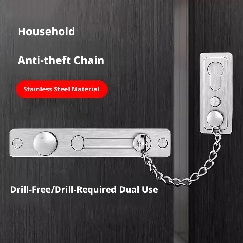 Pelindung Kait Tekan Berkualit - Security Chain Door ulasan dan harga