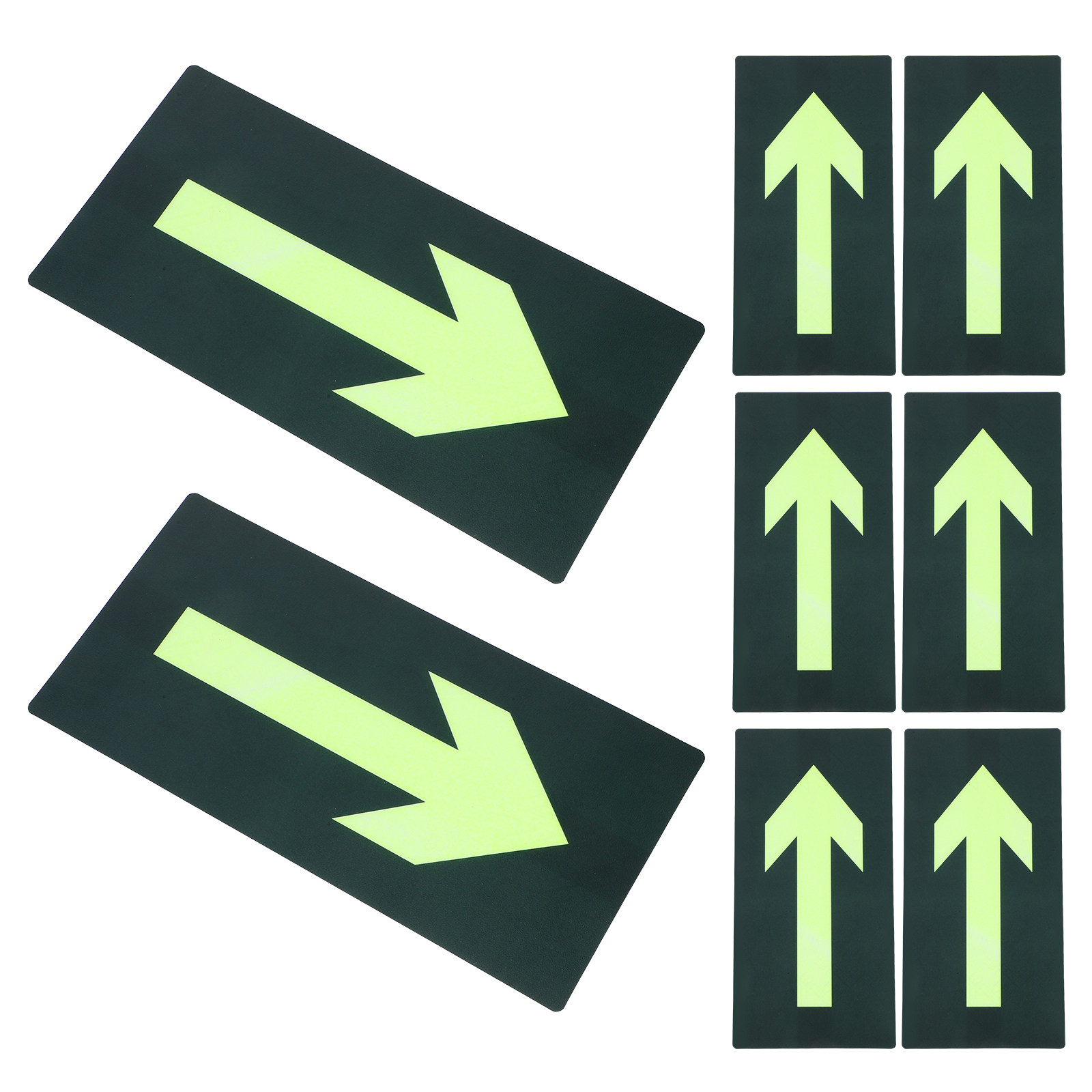 8 Buah Stiker Panah Keluar Tah - Emergency Exit Sign ulasan dan harga