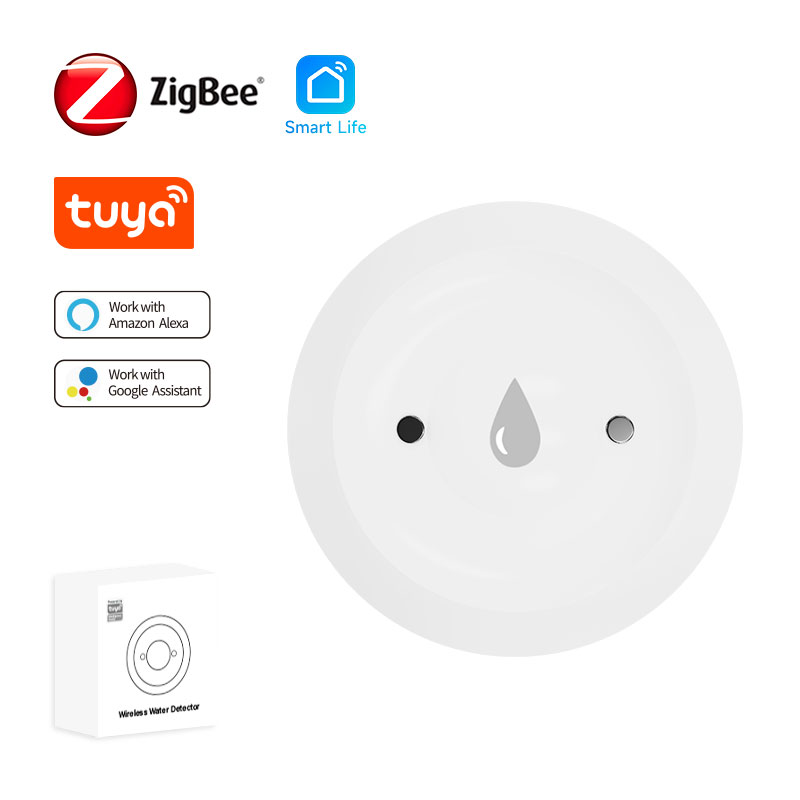 Tuya Immersion Sensor celup Ai - Water Alarm Sensor ulasan dan harga