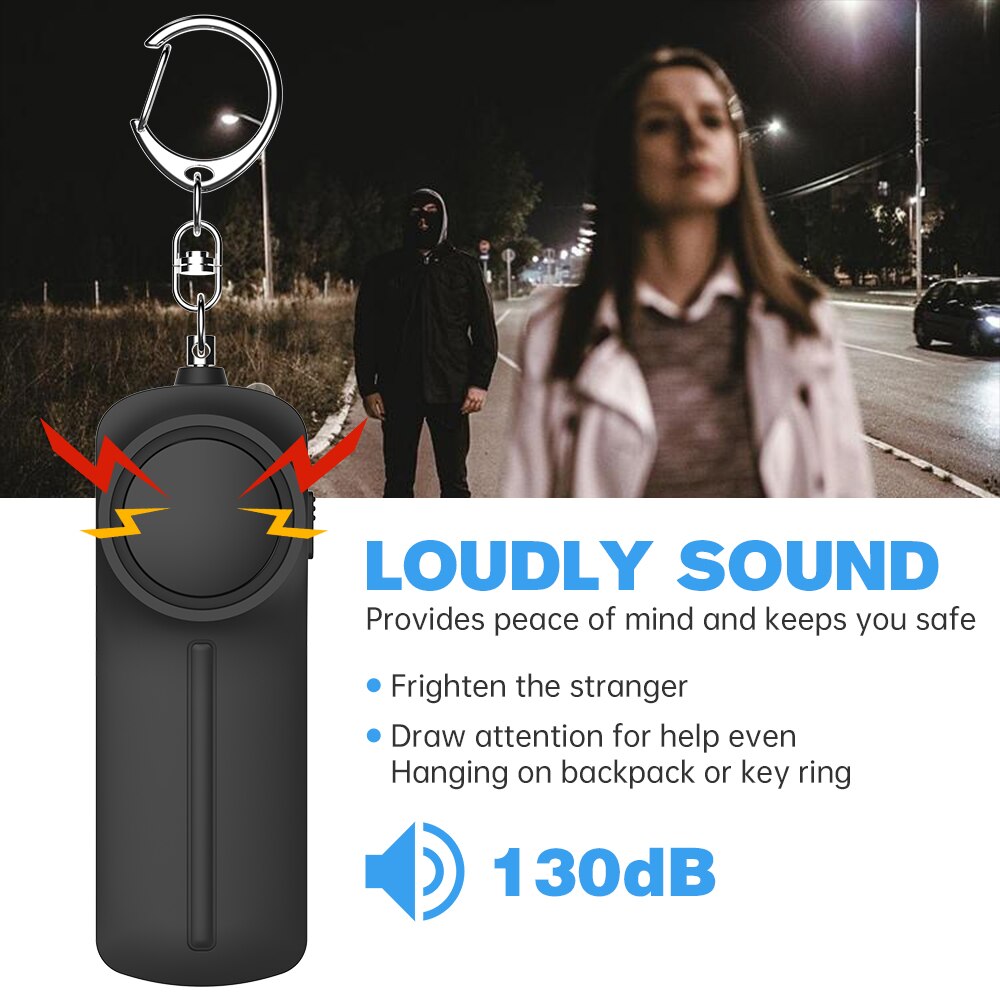 Alarm keamanan pribadi pertaha - Personal Alarm Keychain ulasan dan harga