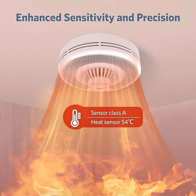 Detektor Alarm Asap dan Panas  - Smoke Detector Interconnected ulasan dan harga