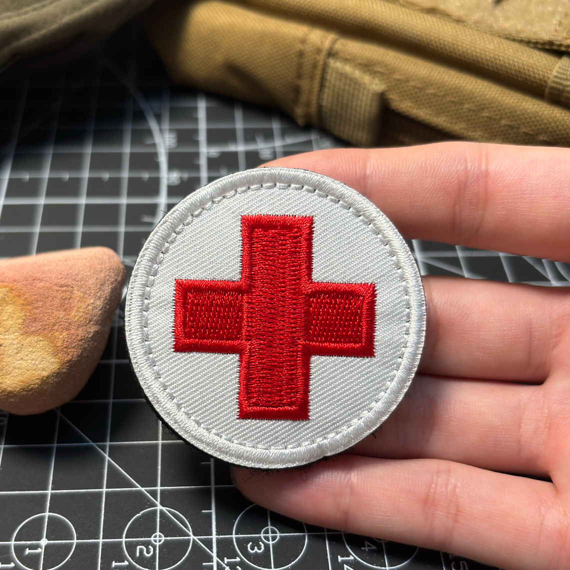 Patch Bulat Palang Merah Perto - First Aid Bag Kit ulasan dan harga