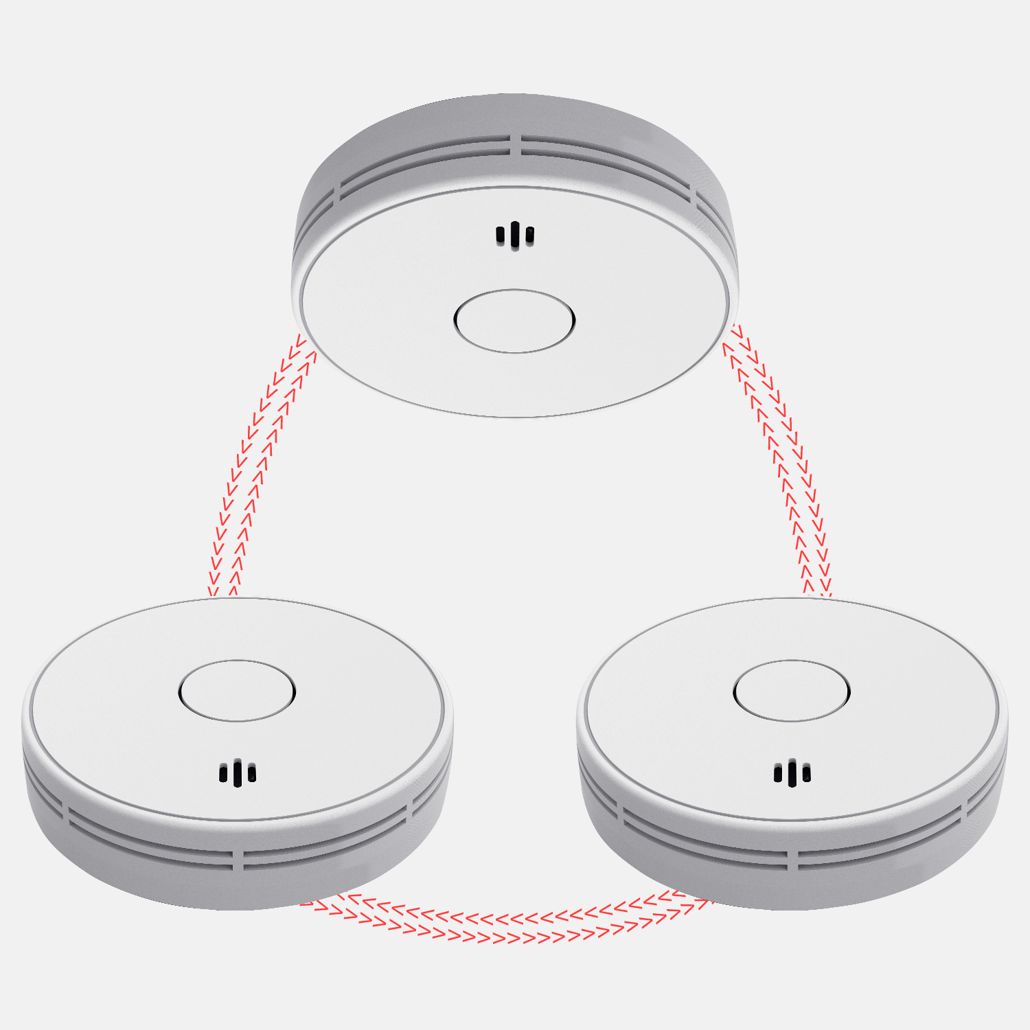 Alarm Asap Nirkabel Terhubung  - Smoke Detector Interconnected ulasan dan harga