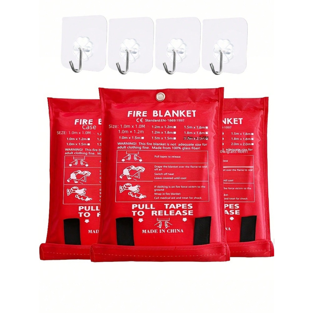 Selimut Api 39,37 X 39,37 Inci - Fire Blanket Kitchen ulasan dan harga