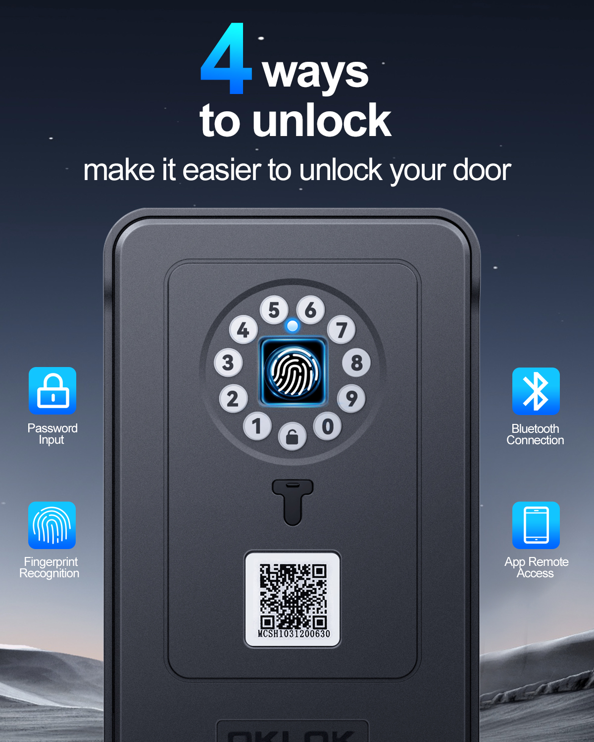 Awapow Kotak Kunci Kata Sandi  - Lockbox Key Secure ulasan dan harga