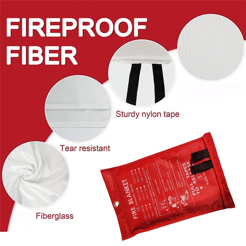 Hari Promosi 2PCS Selimut Daru - Fire Blanket Kitchen ulasan dan harga