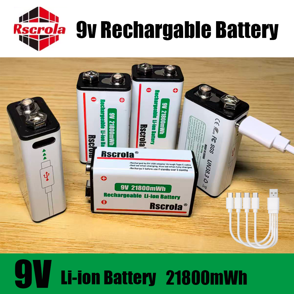 Baterai Lithium Ion 9V Isi Ula - Smoke Detector Interconnected ulasan dan harga