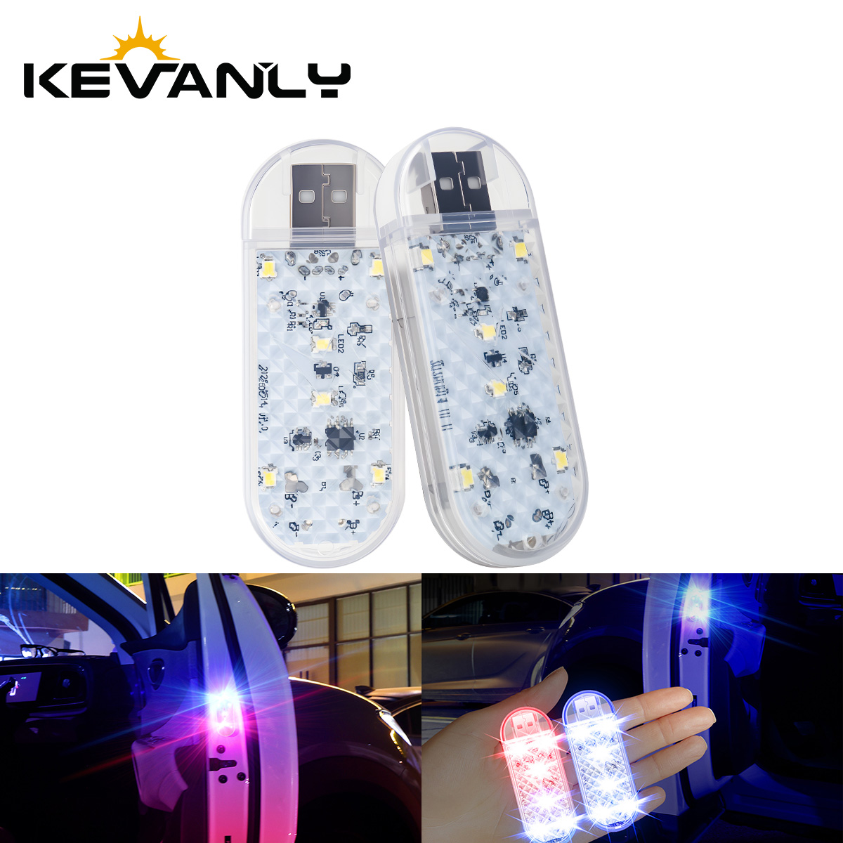 1/2pcs Lampu Strobo LED Pintu  - Emergency Exit Sign ulasan dan harga