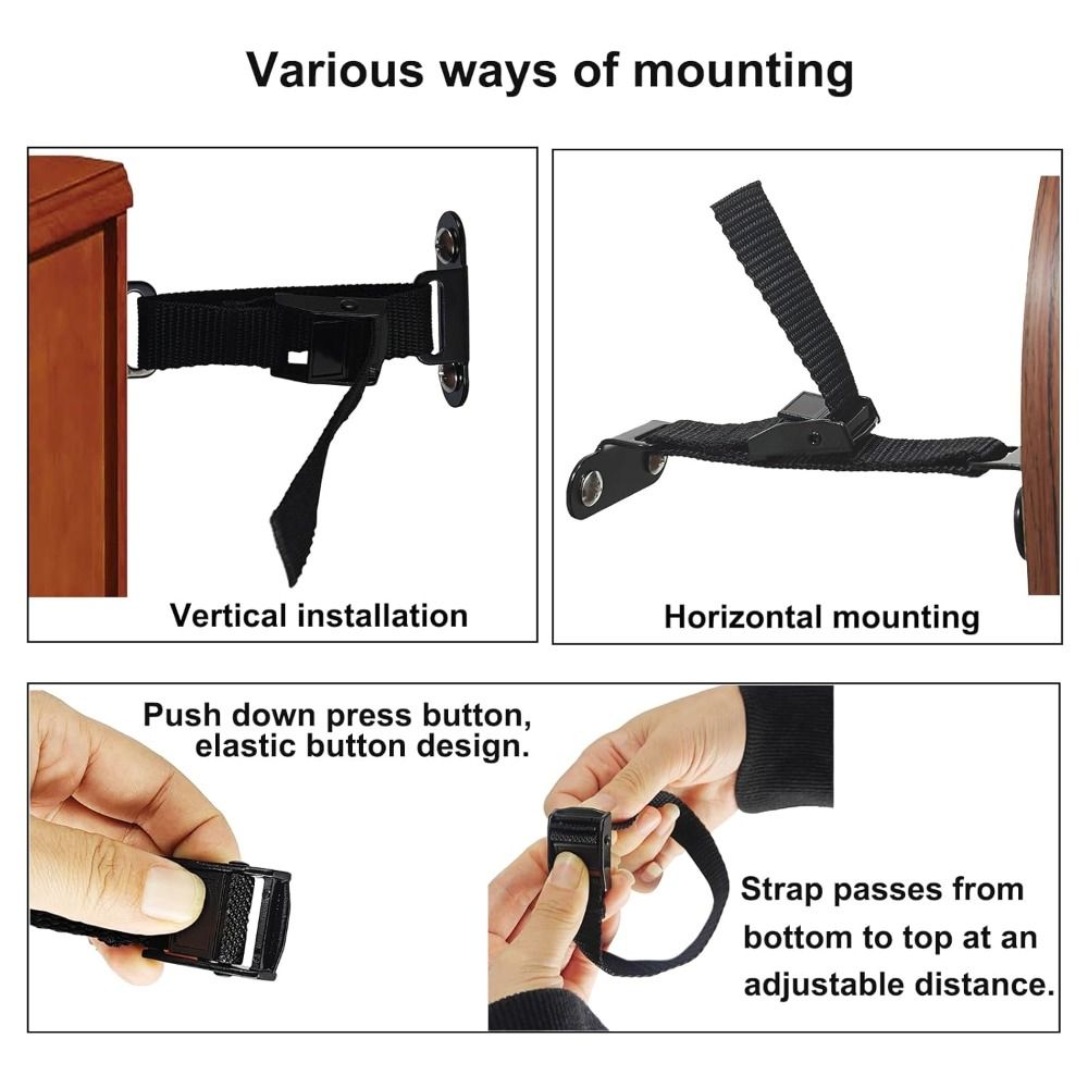Pemasangan Mudah, Penahan Gemp - Earthquake Anchor Strap ulasan dan harga