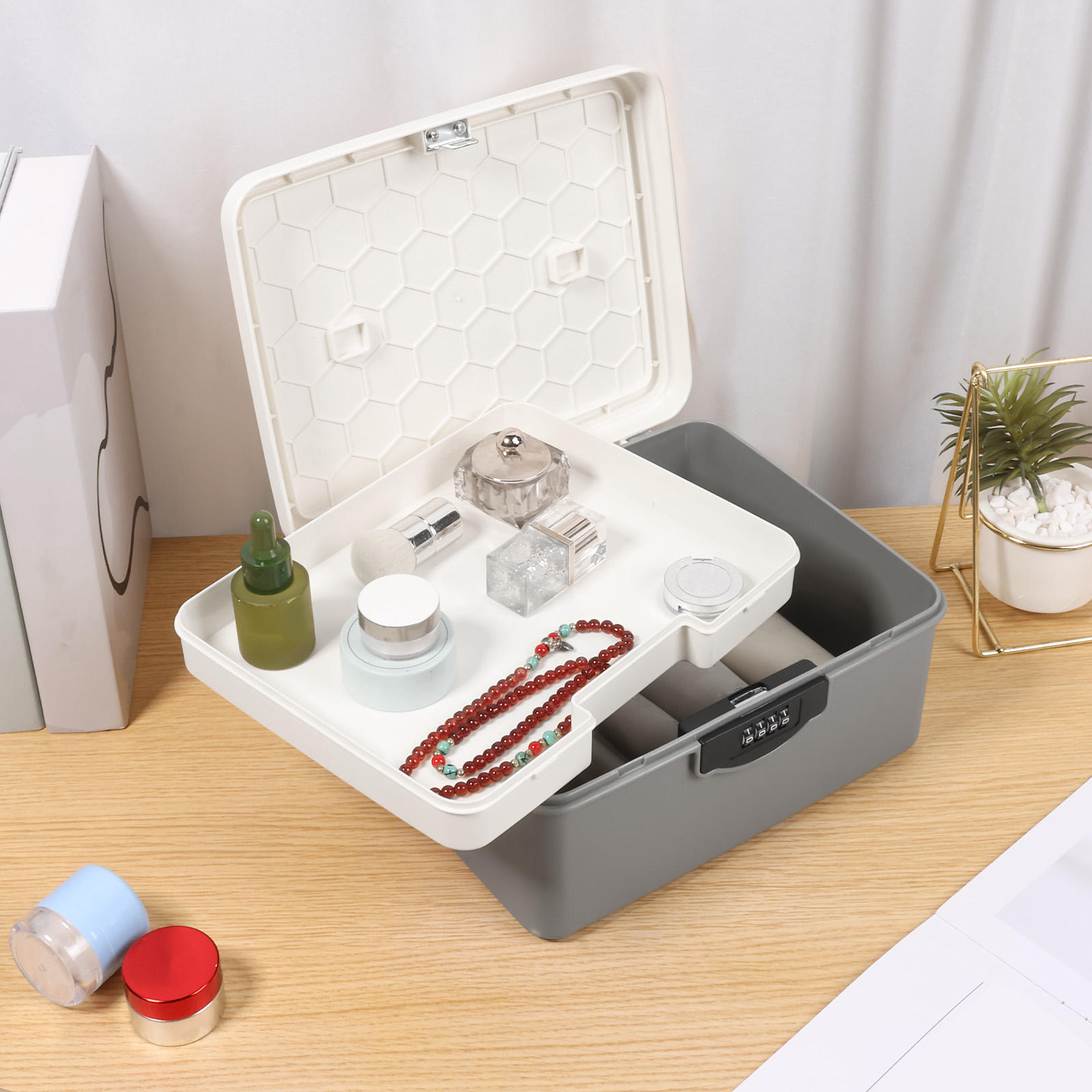 Kotak Aman dengan Kunci Kata S - Medicine Cabinet Lock ulasan dan harga