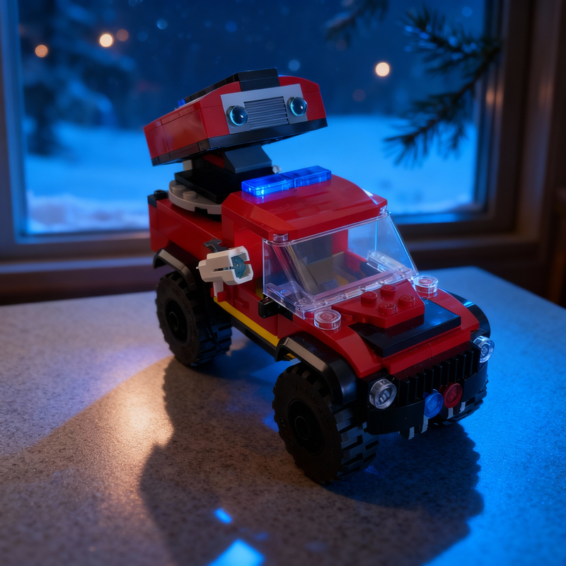 168pcs MOC City Fire Modified  - Fire Extinguisher Small ulasan dan harga