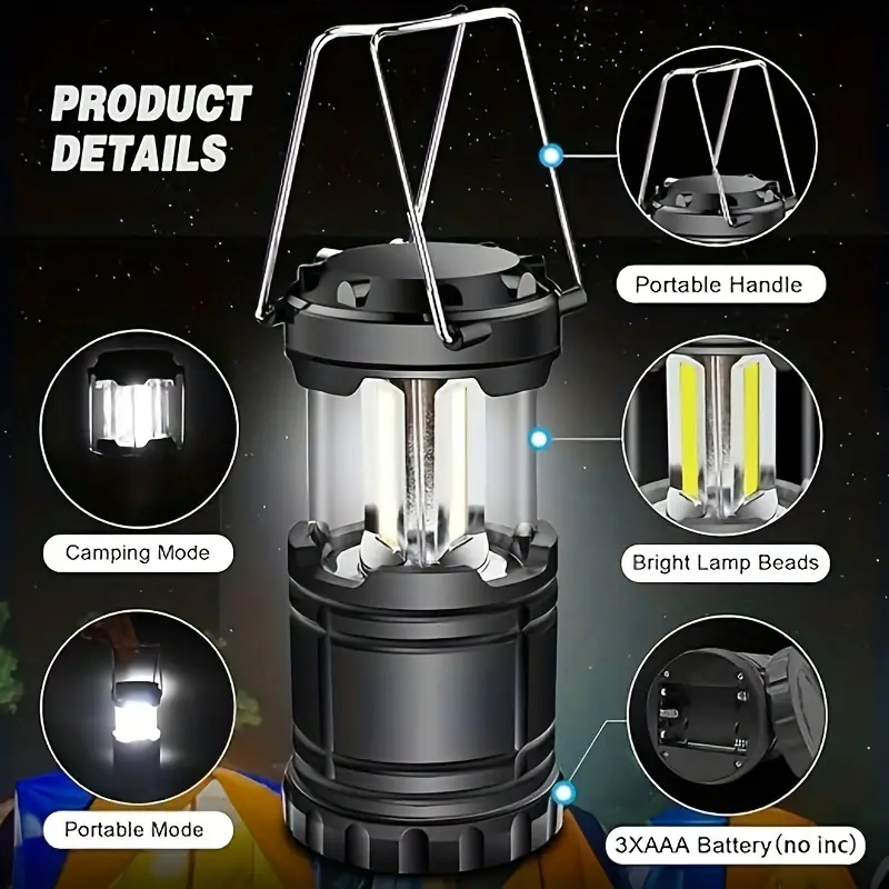 Lampu Camping LED Portabel Ber - Power Outage Light ulasan dan harga