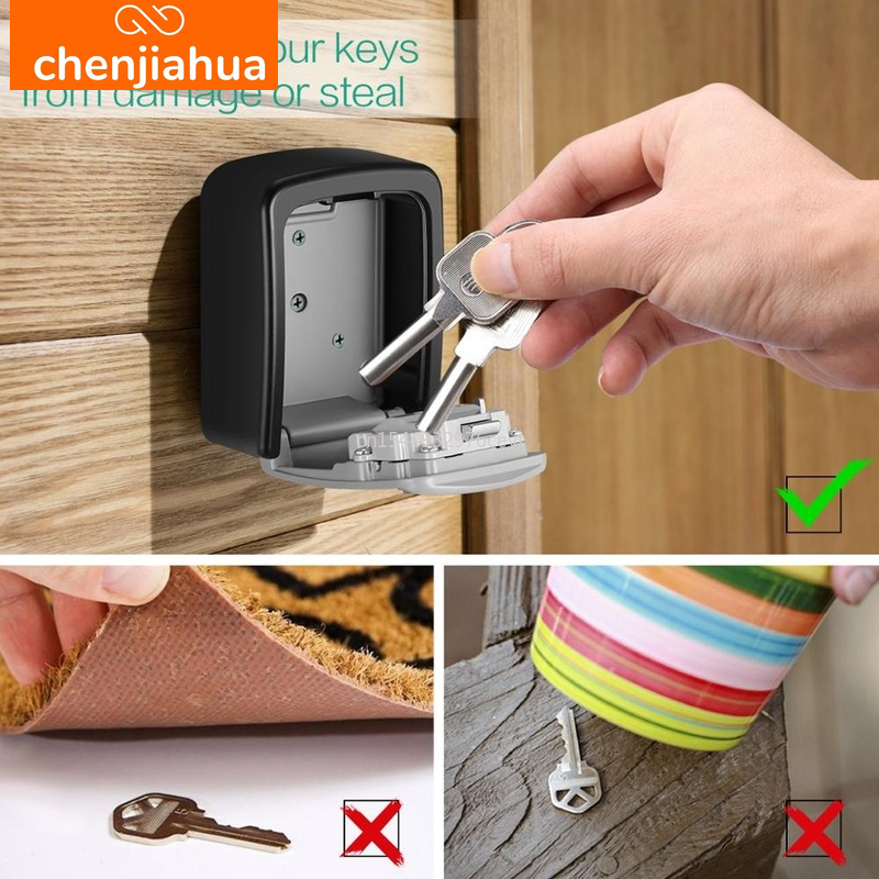 Dinding Kunci Penyimpanan Kota - Lockbox Key Secure ulasan dan harga