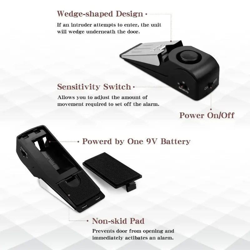 ZEXEF perlindungan keamanan mi - Door Stop Alarm ulasan dan harga