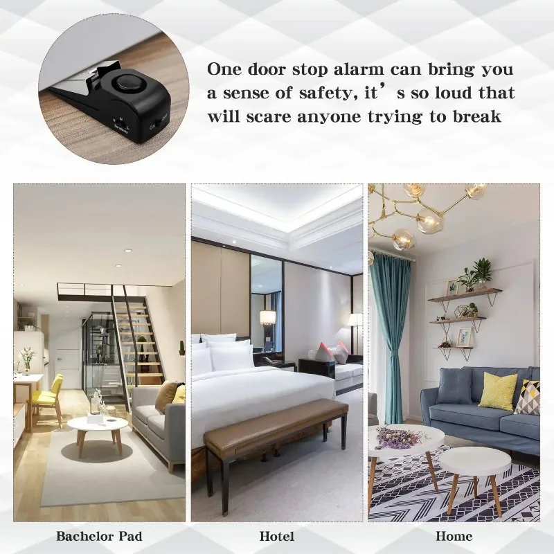 ZEXEF perlindungan keamanan mi - Door Stop Alarm ulasan dan harga