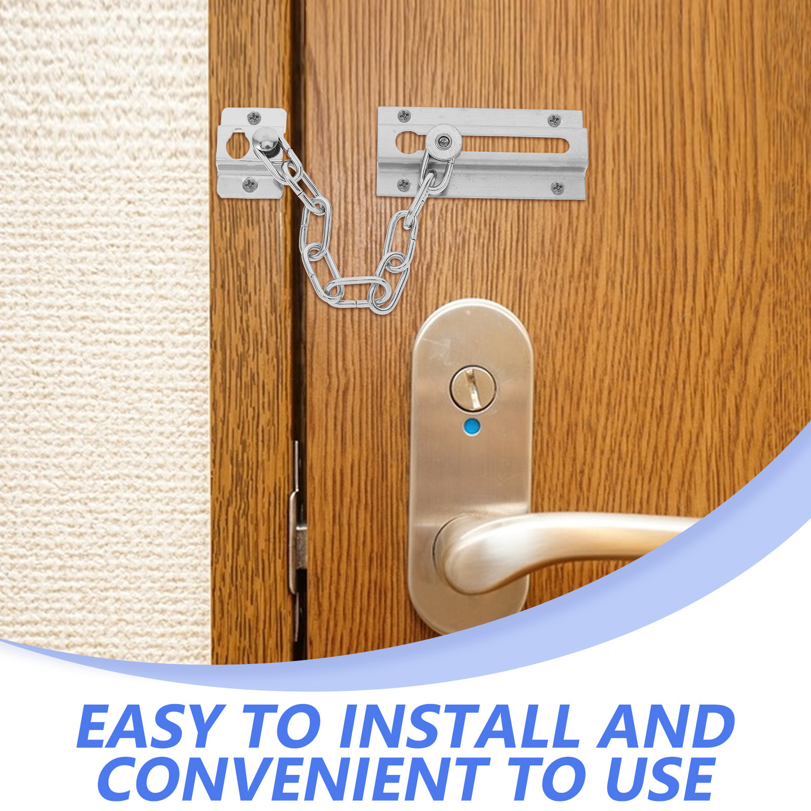 Pengunci Rantai Pintu Anti Mal - Security Chain Door ulasan dan harga