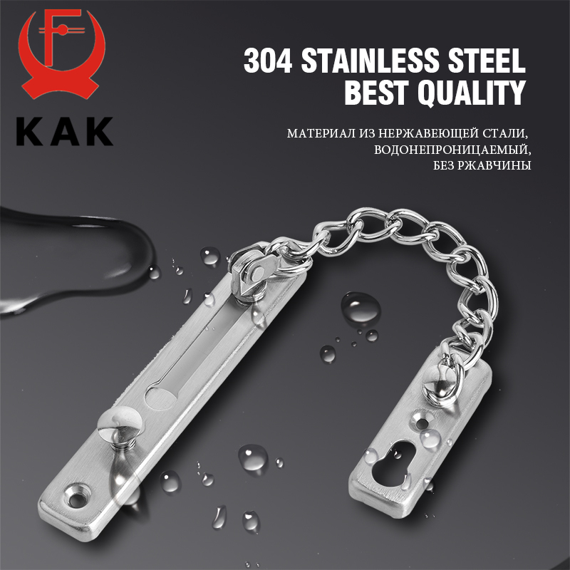 KAK 304 Stainless Steel Pintu  - Security Chain Door ulasan dan harga