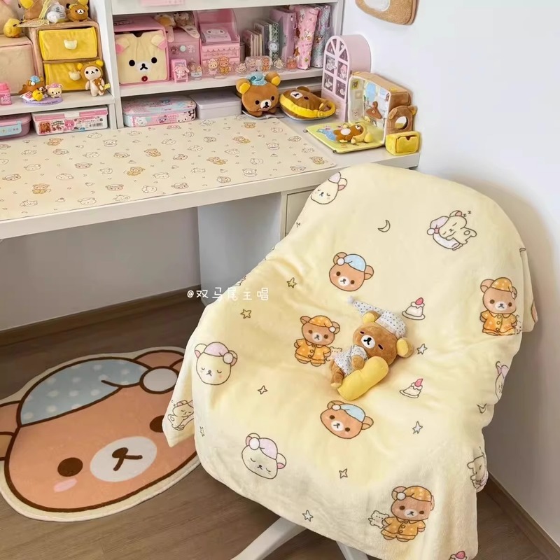Selimut Flanel Rilakkuma Motif - Fire Blanket Kitchen ulasan dan harga