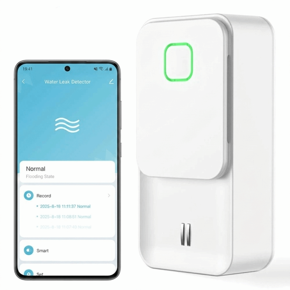 Sensor Kebocoran Air WiFi Terh - Water Alarm Sensor ulasan dan harga