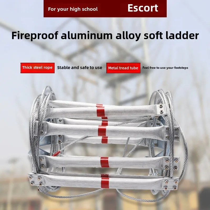 Tangga Tali Lunak 3M yang Taha - Fire Escape Ladder ulasan dan harga