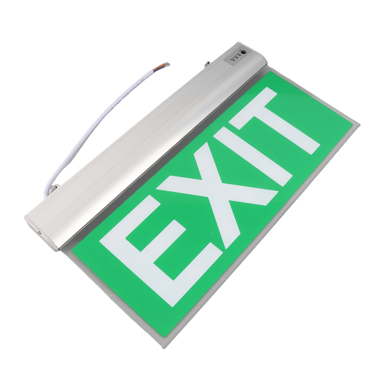 110-220V 3W 12LED Lampu Tanda  - Emergency Exit Sign ulasan dan harga
