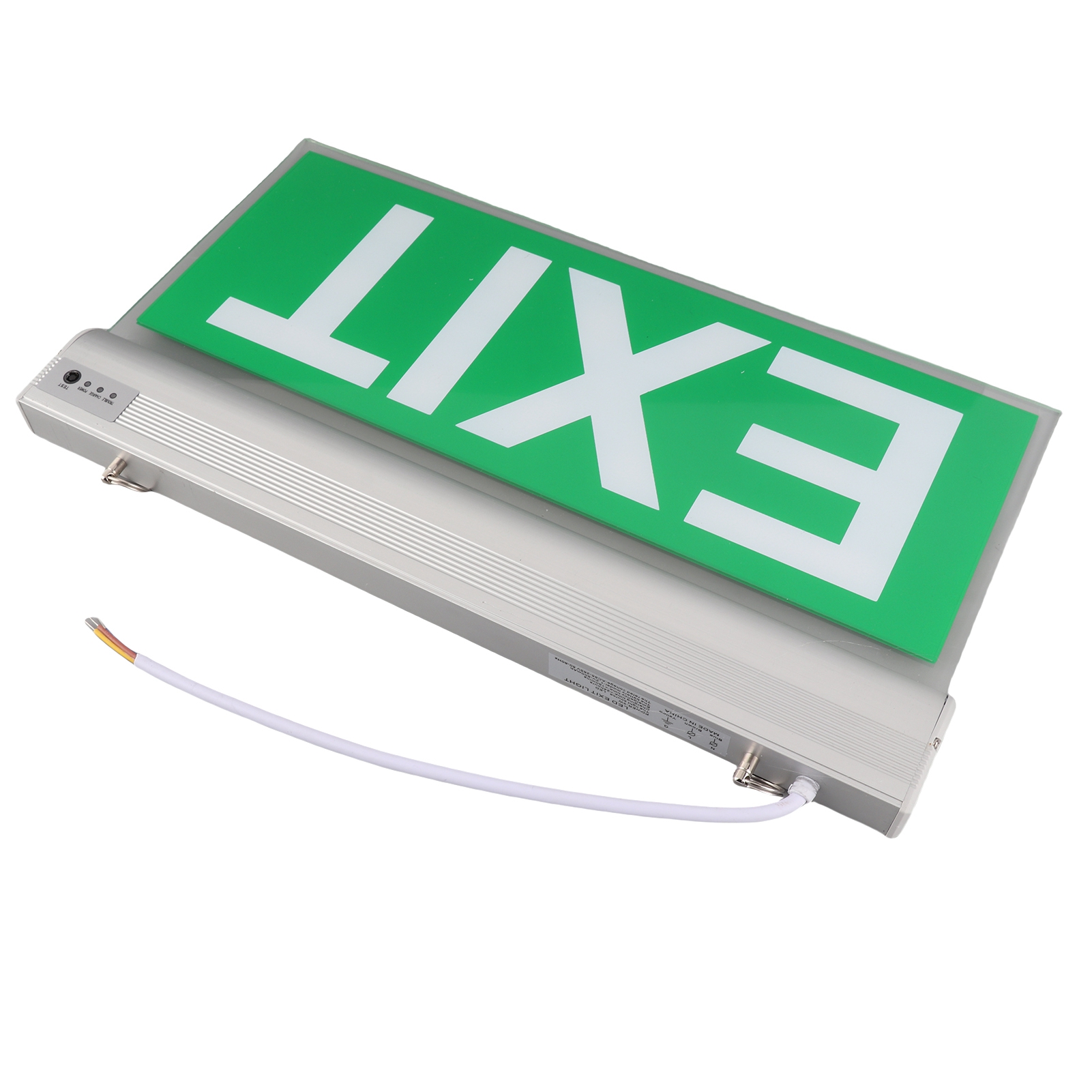 110-220V 3W 12LED Lampu Tanda  - Emergency Exit Sign ulasan dan harga
