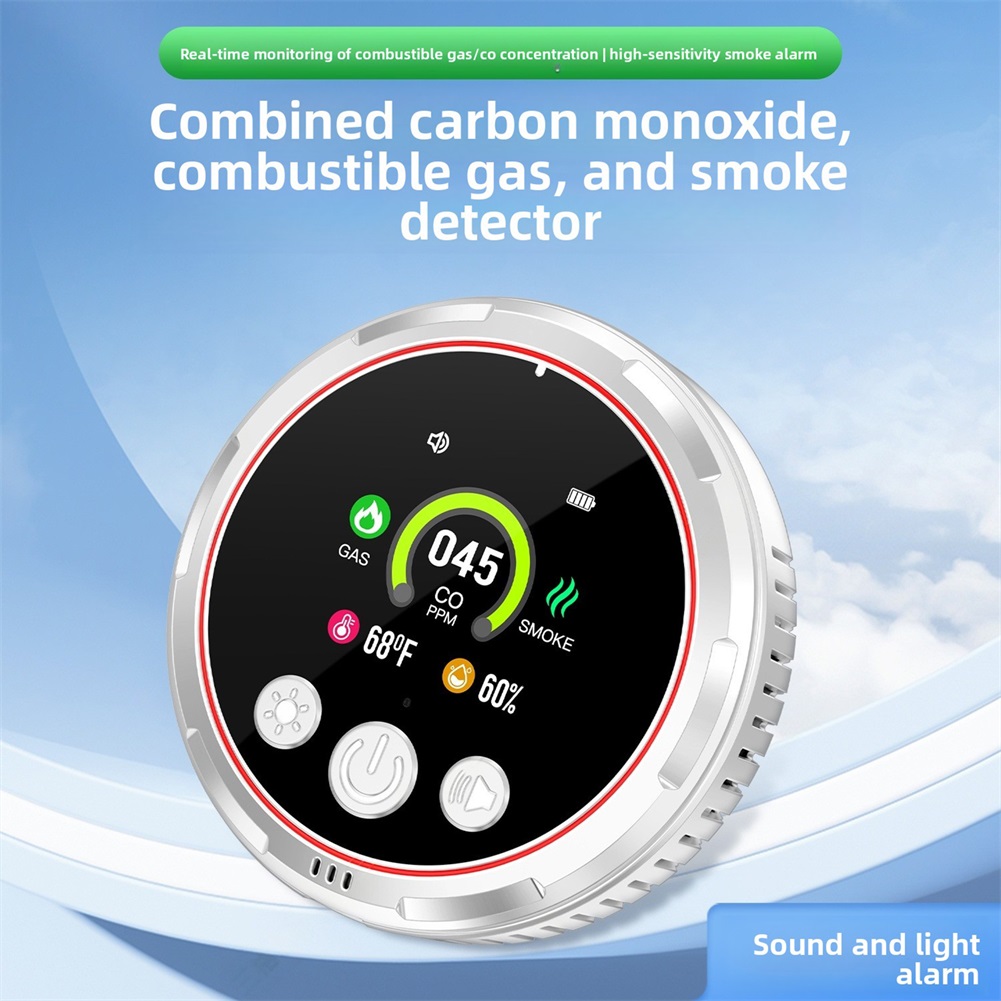 Home Safety Alarm,5 in 1 Carbo - Co Detector Plug ulasan dan harga