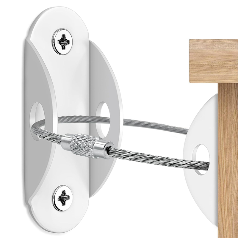 【B07R】Penahan Furnitur (12 Pak - Earthquake Anchor Strap ulasan dan harga
