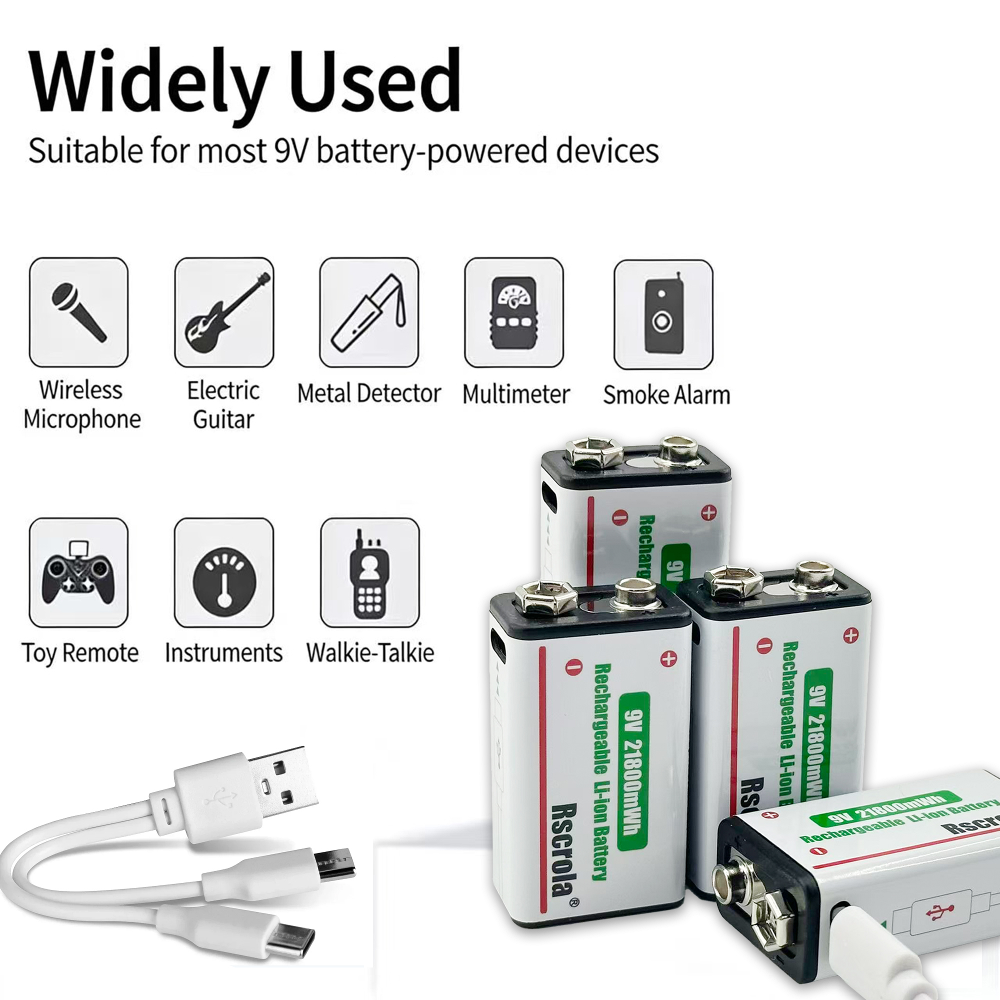 Baterai Lithium Ion 9V Tahan L - Smoke Detector Interconnected ulasan dan harga