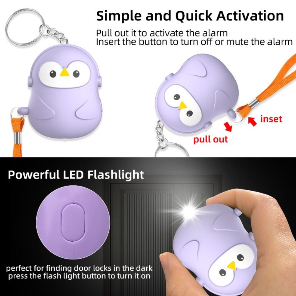 Alarm Pertahanan Diri Pribadi  - Personal Alarm Keychain ulasan dan harga