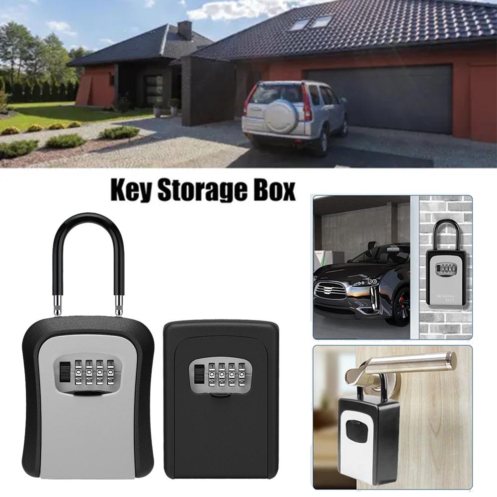 Kotak penyimpanan kunci Dindin - Lockbox Key Secure ulasan dan harga